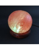 Lámpara sal usb esfera