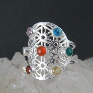 Anillo Siete Chakras