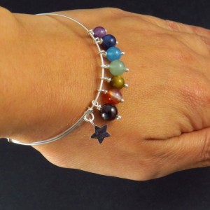 Pulsera MisCharms siete chakras