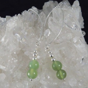 Pendientes Jade y plata