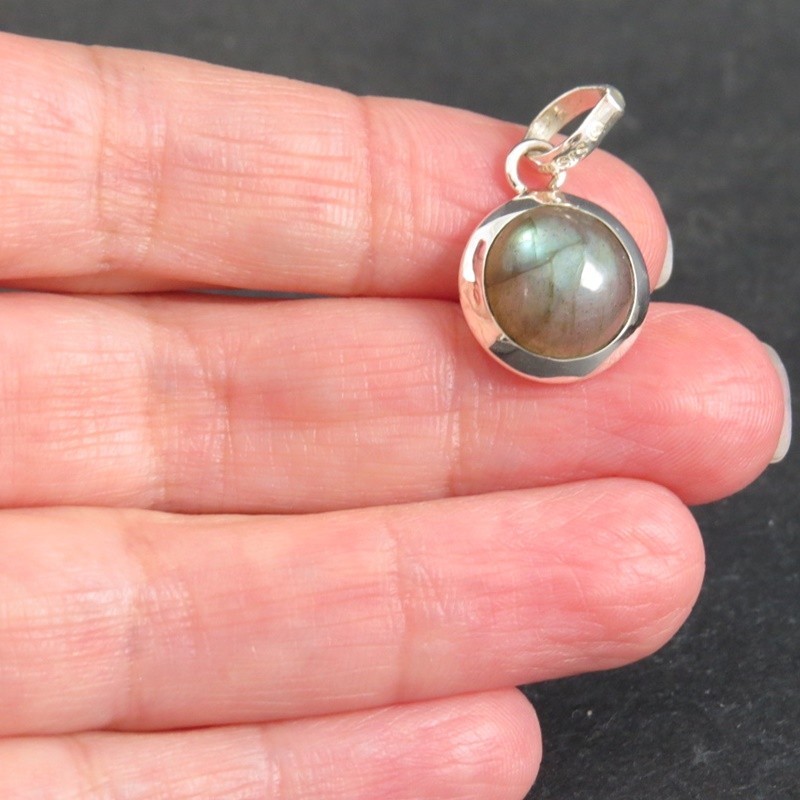Conjunto labradorita y plata Conjunto labradorita y plata