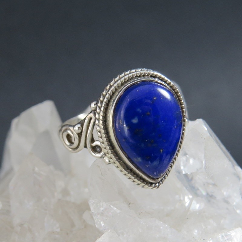Anillo lapislázuli y plata Anillo lapislázuli y plata