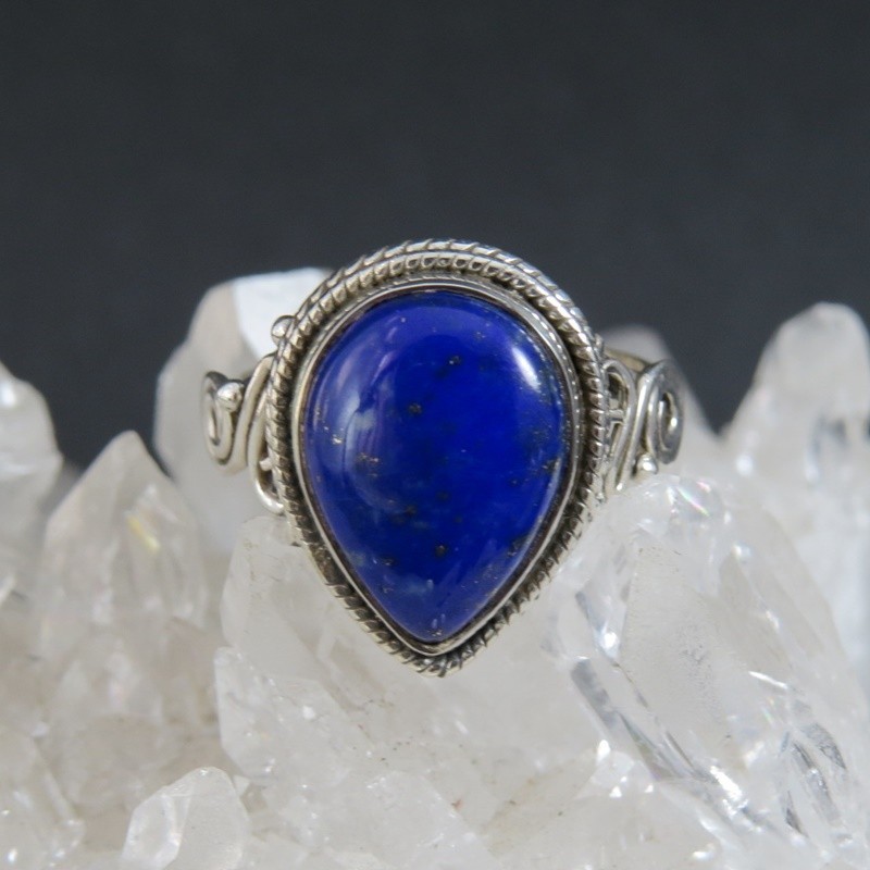 Anillo lapislázuli y plata Anillo lapislázuli y plata