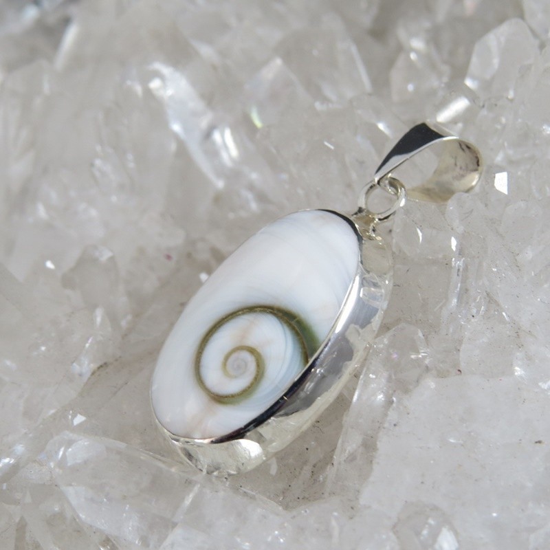 Colgante ojo de shiva y plata Colgante ojo de shiva y plata
