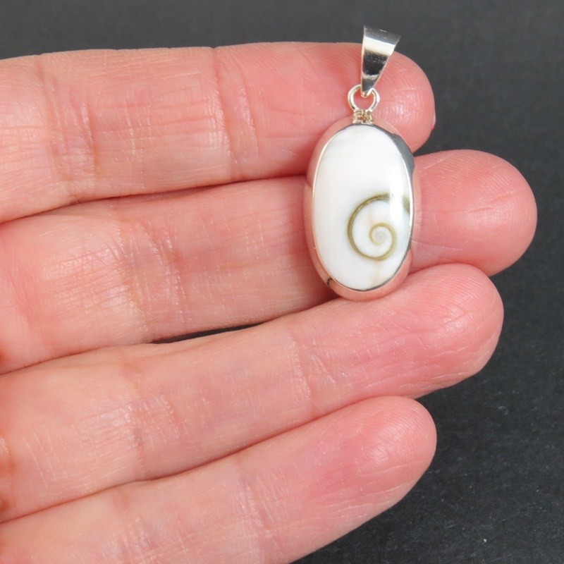Colgante ojo de shiva y plata Colgante ojo de shiva y plata