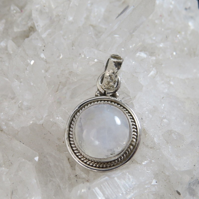 Colgante piedra luna y plata Colgante piedra luna y plata