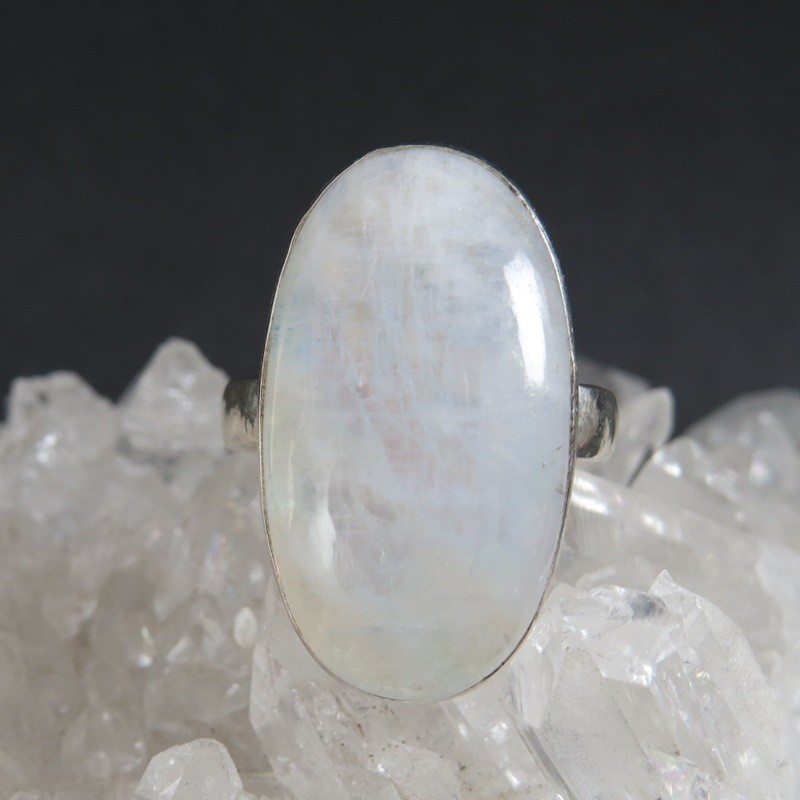 Anillo piedra luna y plata Anillo piedra luna y plata