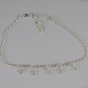 Pulsera Tobillera plata