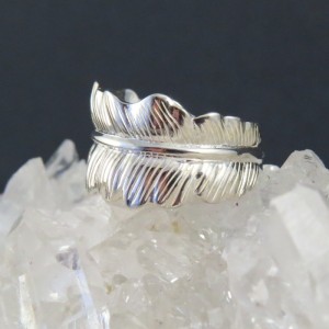 Anillo Hoja plata