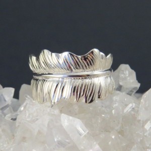 Anillo Hoja plata