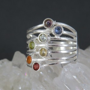 Anillo Siete Chakras