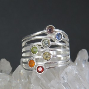 Anillo Siete Chakras