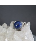 Anillo lapislázuli y plata