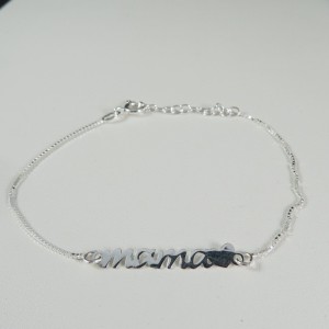 Pulsera plata Mama