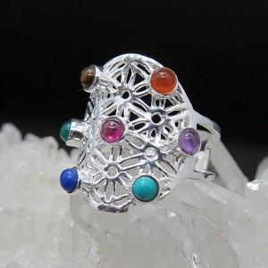 Anillo Siete Chakras