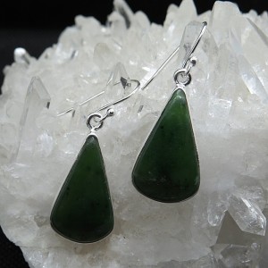 Pendientes Jade y plata