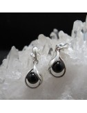 Pendientes azabache y plata