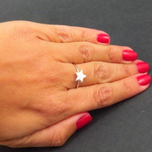 Anillo Estrella plata