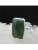 Anillo jade y plata