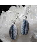 Pendientes merlinita y plata