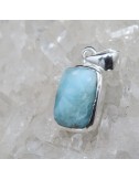 Colgante larimar y plata