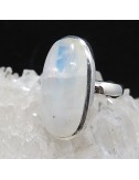 Anillo piedra luna y plata