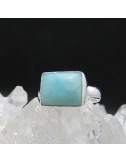 Anillo larimar y plata