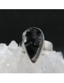 Anillo shungit y plata