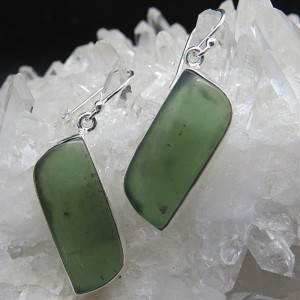 Pendientes Jade y plata