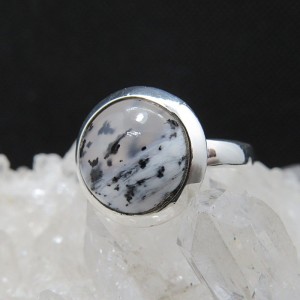 Anillo merlinita y plata