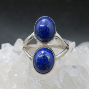Anillo lapislázuli y plata