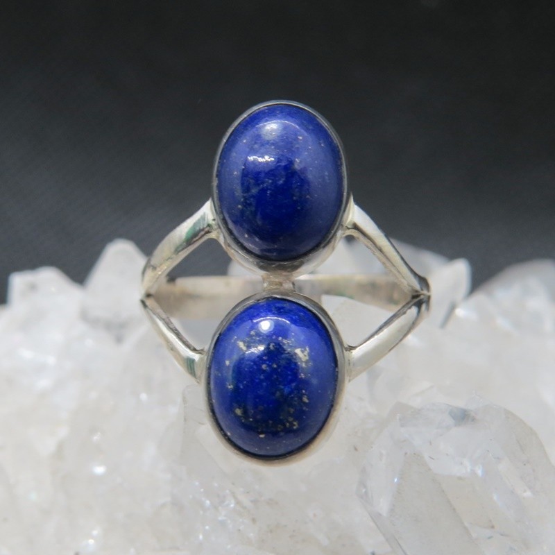 Anillo lapislázuli y plata