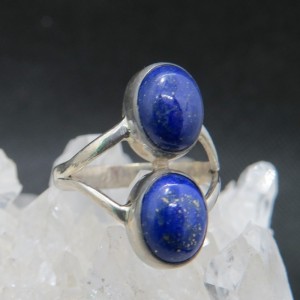 Anillo lapislázuli y plata