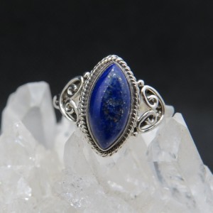 Anillo lapislázuli y plata