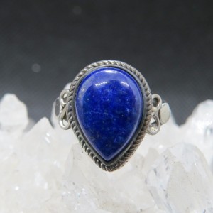 Anillo lapislázuli y plata