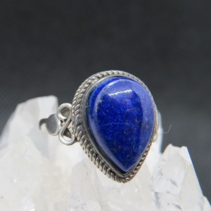 Anillo lapislázuli y plata