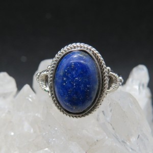 Anillo lapislázuli y plata