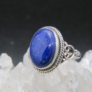 Anillo lapislázuli y plata