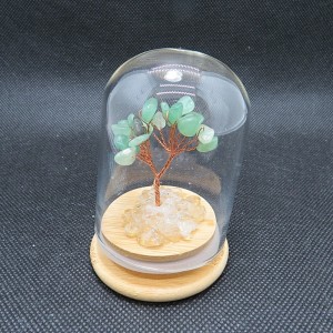Árbolito cuarzo verde