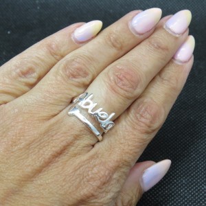 Anillo Abuela plata