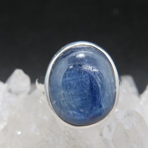 Anillo cianita y plata