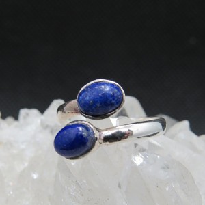 Anillo lapislázuli y plata
