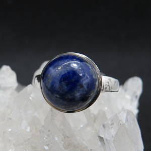 Anillo lapislázuli y plata