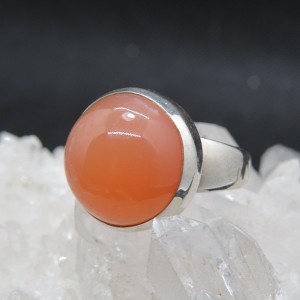 Anillo Adularia y plata