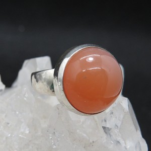 Anillo Adularia y plata