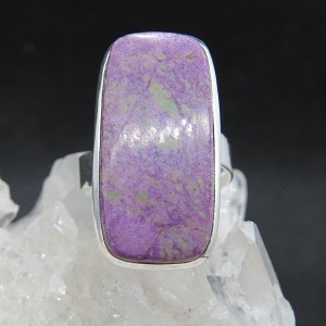 Anillo Purpurita y plata