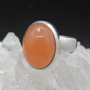 Anillo Adularia y plata