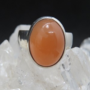 Anillo Adularia y plata