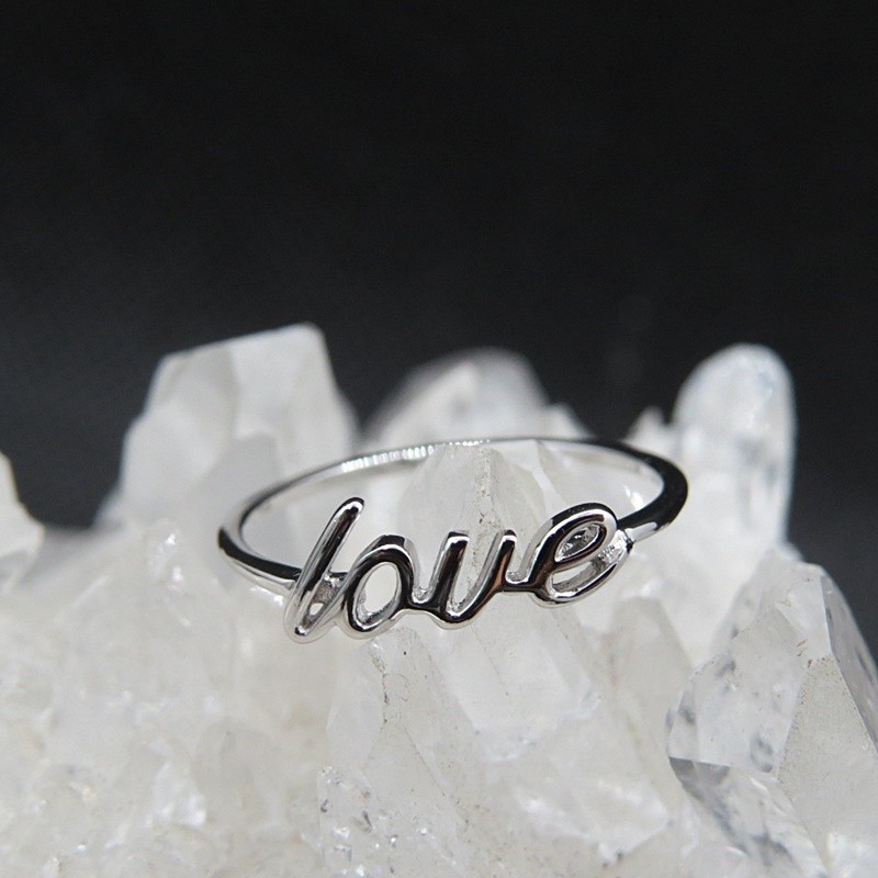 Anillo plata LOVE