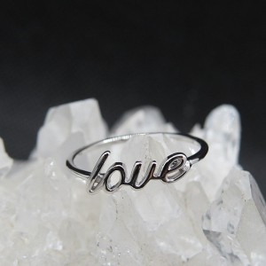 Anillo plata LOVE